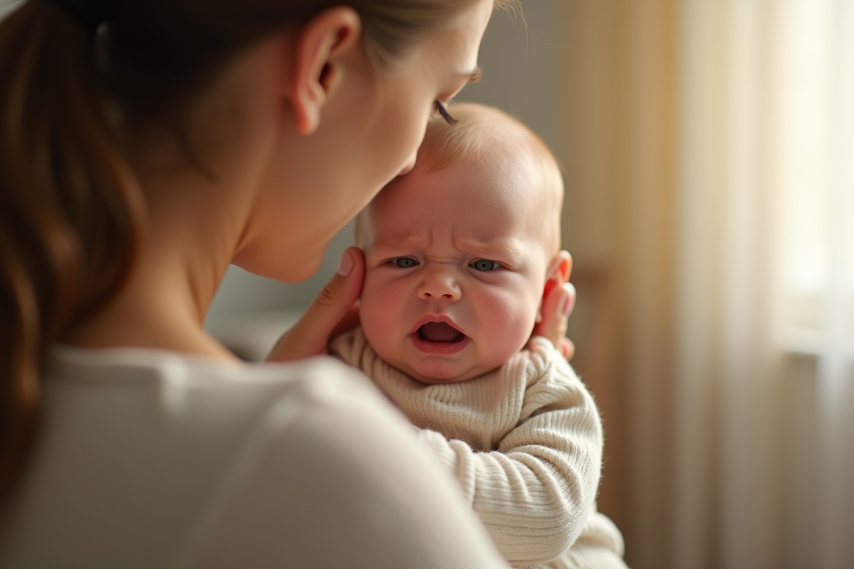 Signes révélateurs de nervosité chez le bébé : comment les identifier