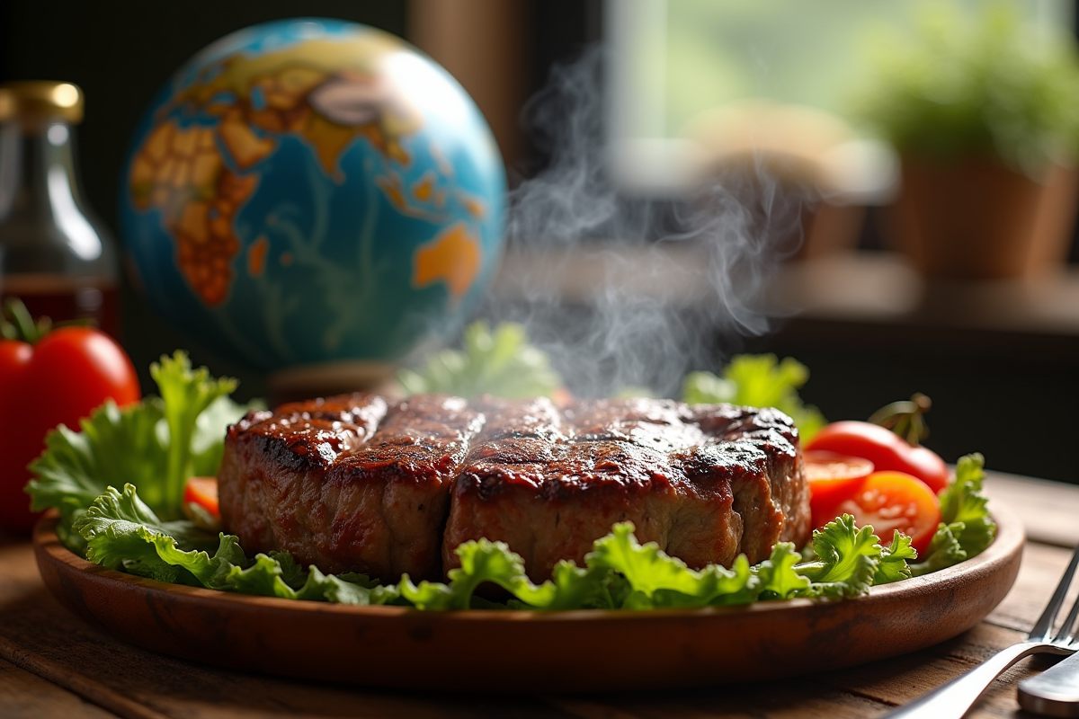 Impact environnemental de la viande sur le climat